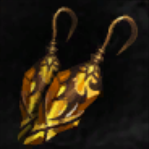 Bahamut Damage Earring