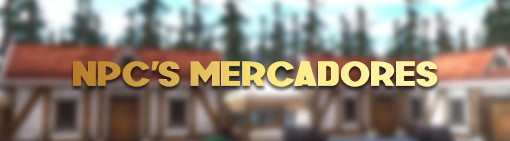 NPCs Mercadores Banner