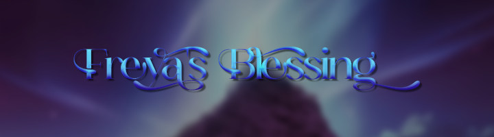 Freya's Blessing Banner