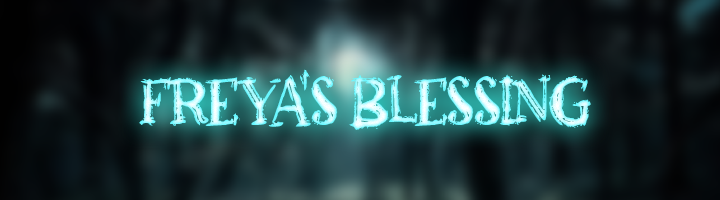 Freya's Blessing Banner