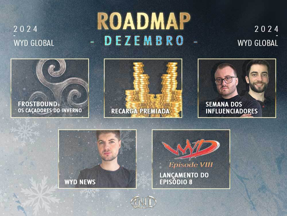 WYD Roadmap - December Banner