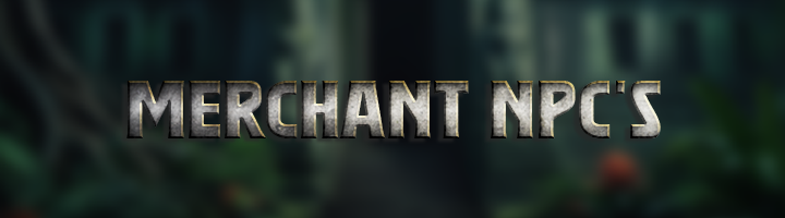 Merchant NPC's Banner