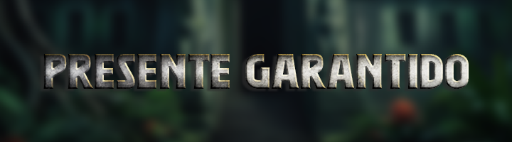 Presente Garantido Banner