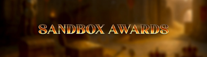 Sandbox Awards Banner