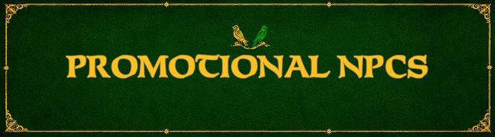 Promotional NPC's Banner