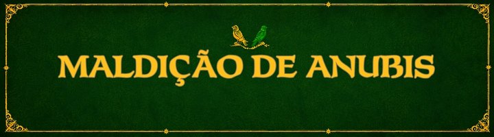A Maldição de Anubis Banner